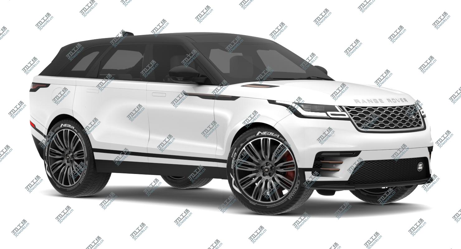 images/goods_img/202105072/3D 2018 Land Rover Range Rover Velar Fuji White model/1.jpg